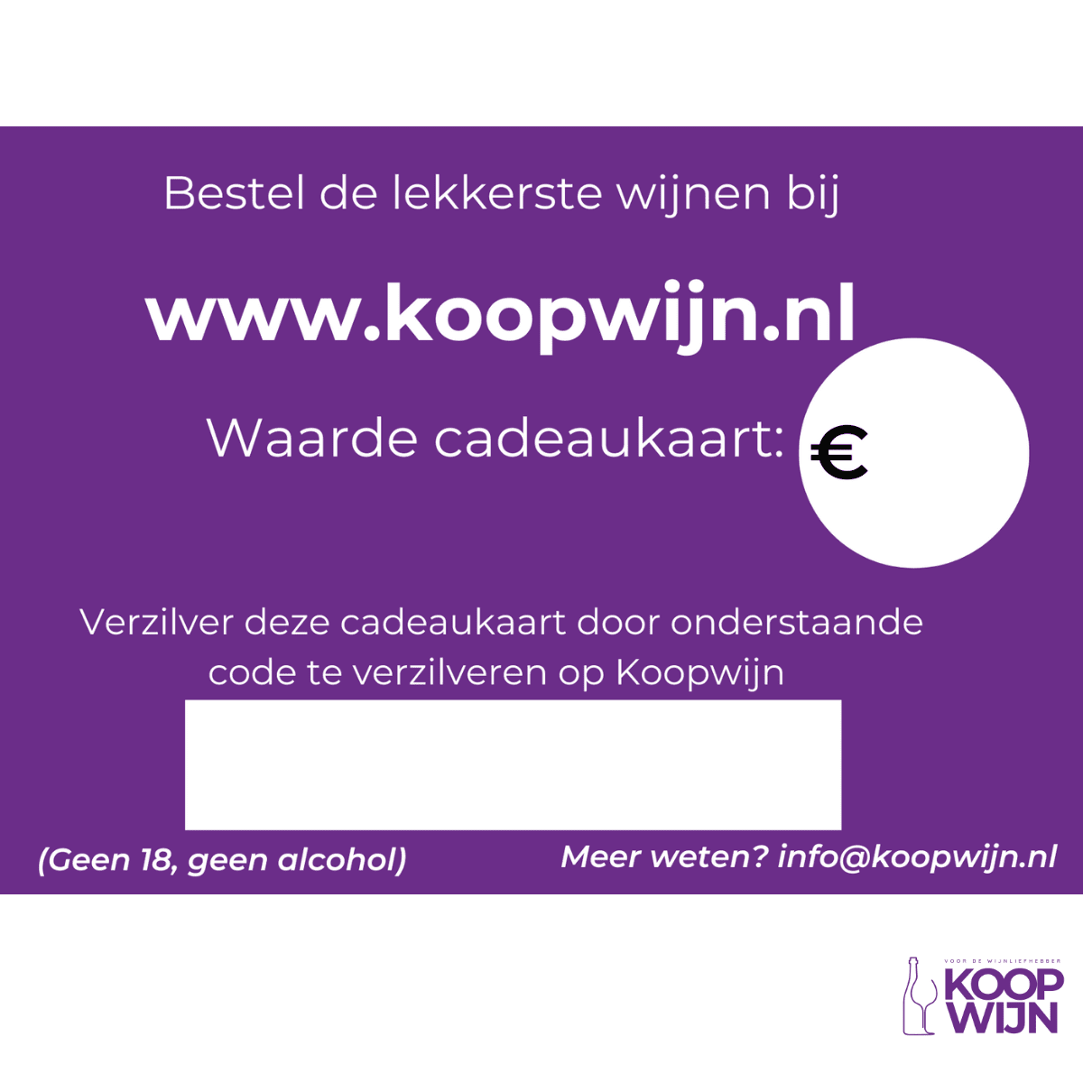 Koopwijn Cadeaukaart Limited