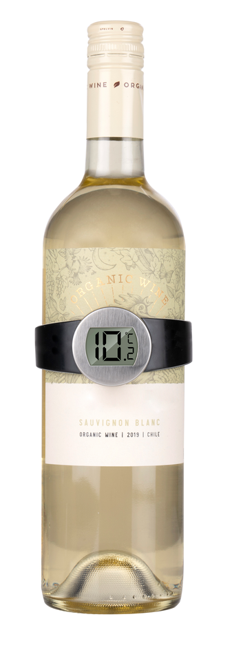 Wijnthermometer RVS – RVS – Voor alle wijnflessen