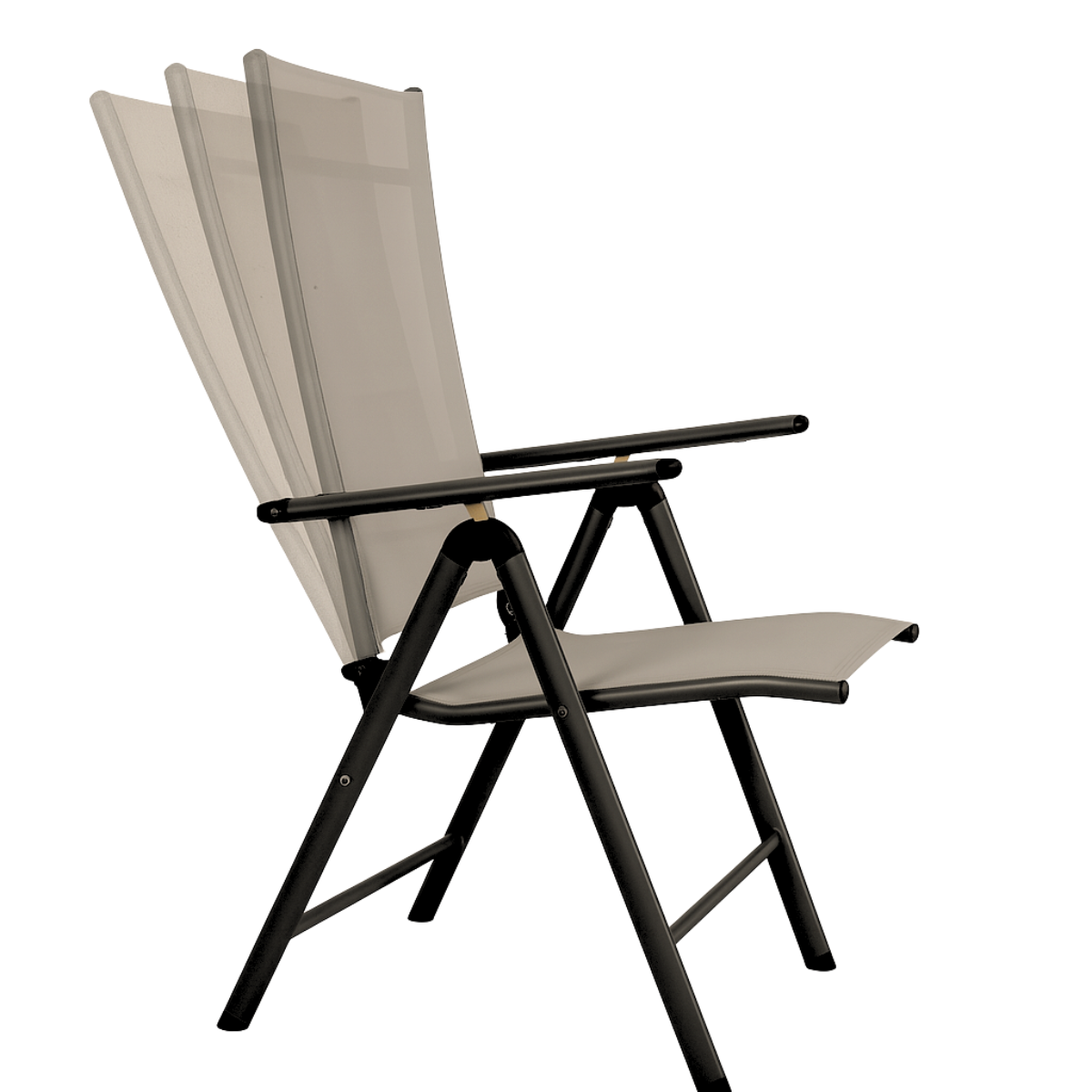 Lifetime Garden Santiago Tuinstoelen Set van 2 – Verstelbaar & Opvouwbaar