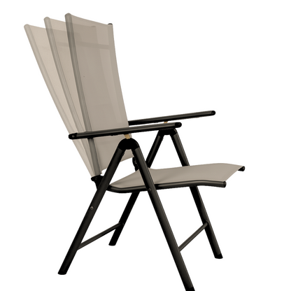 Lifetime Garden Santiago Tuinstoelen Set van 2 – Verstelbaar & Opvouwbaar