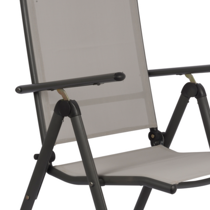 Lifetime Garden Santiago Tuinstoelen Set van 2 – Verstelbaar & Opvouwbaar