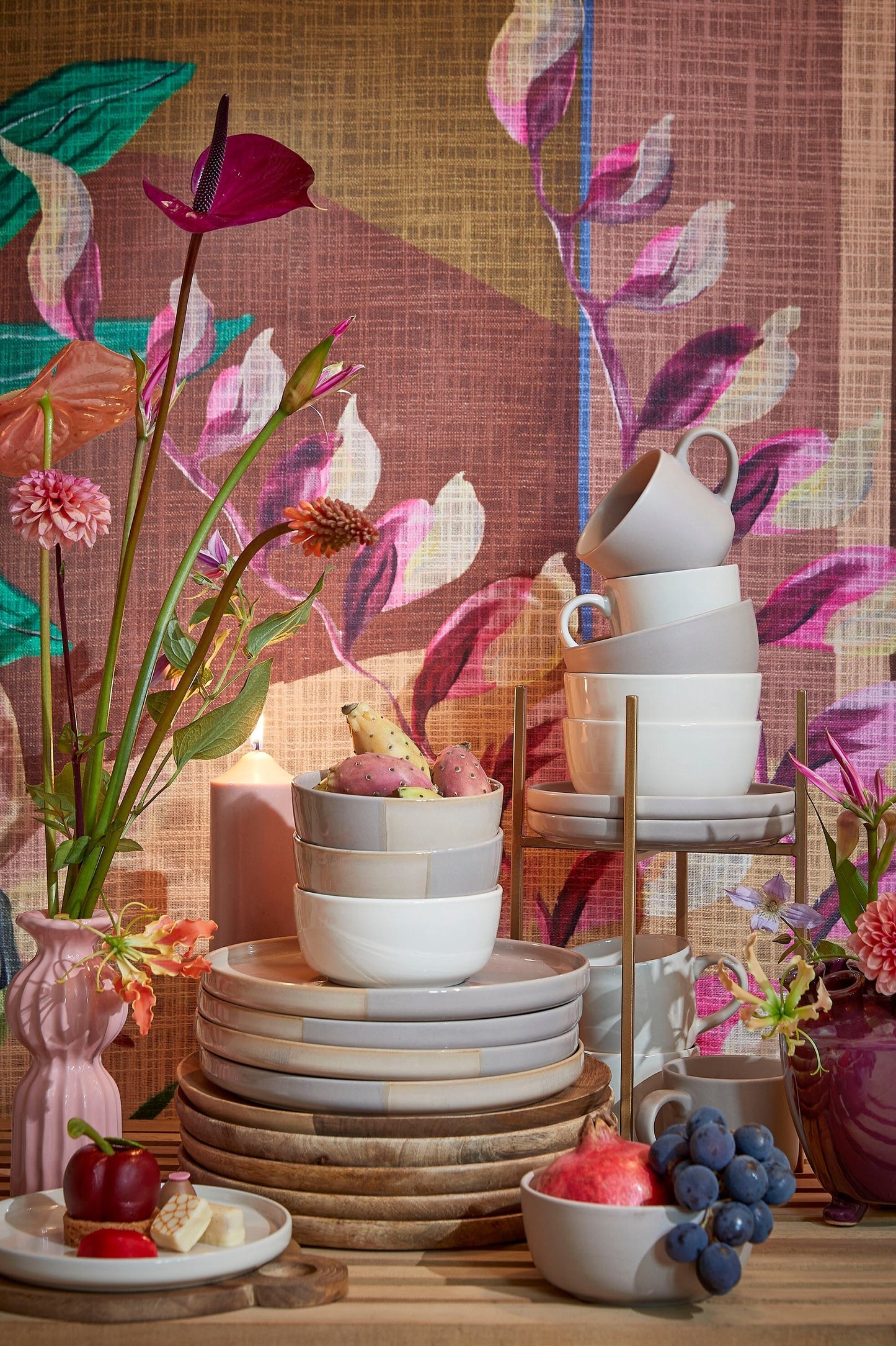 Mica Decorations Ozzu Serviesset – 16-delig Tijdloos Design
